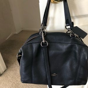 Navy blue COACH crossbody